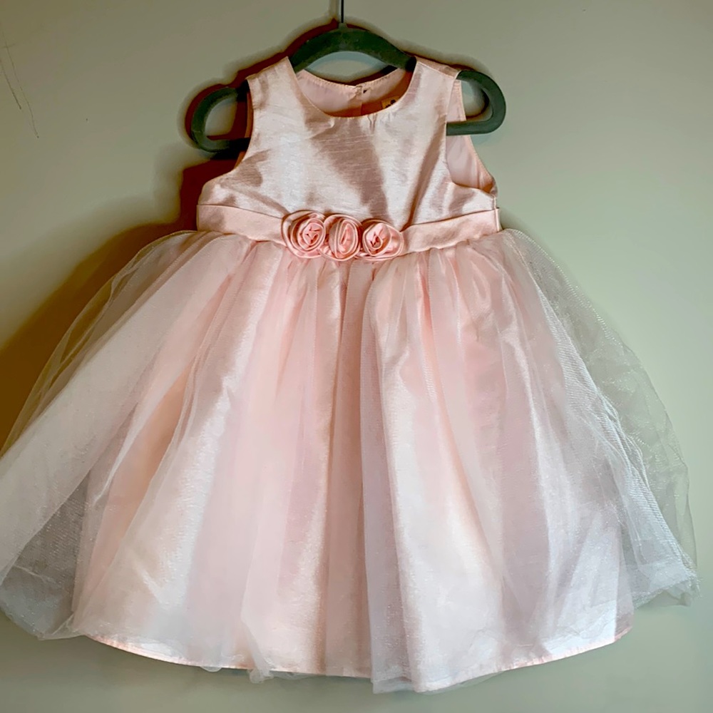 Stunning pink party dress